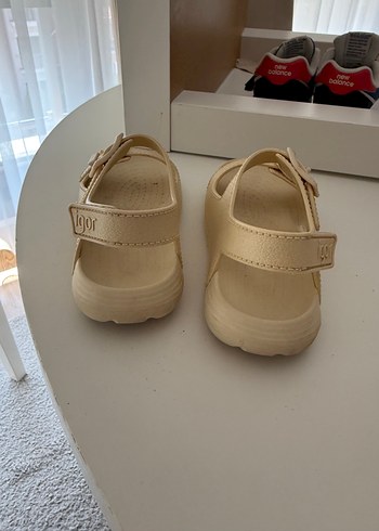 Bej İgor Çocuk Tokalı Sandalet - Görsel 5