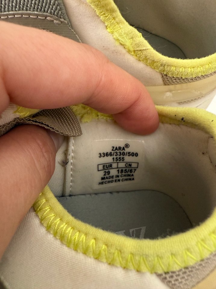 Bej zara çocuk Spor Ayakkabı - Görsel 4