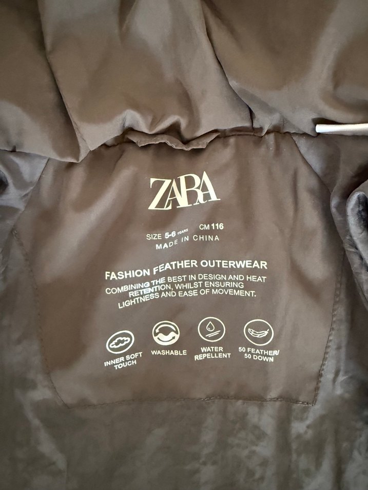 Kapüşonlu Erkek Çocuk Antrasit Şişme Mont - Görsel 4