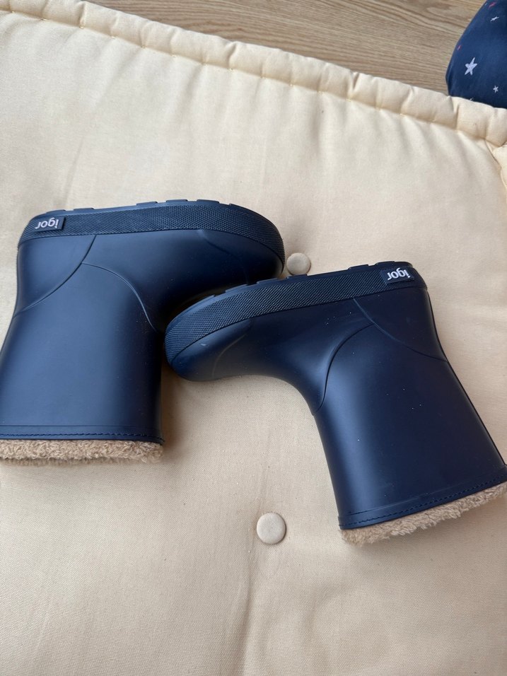 İgor Kürklü Lacivert Erkek Çocuk Lastik Bot - Görsel 5