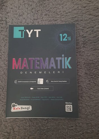 KafaDengi TYT Matematik 12'li Deneme Kitabı