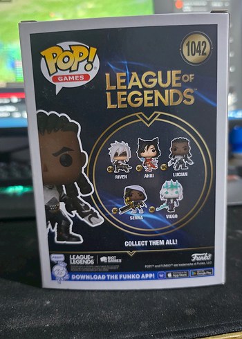 League of Legends Lucian Funko Pop Figür - Görsel 3