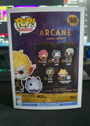 Arcane Heimerdinger 1605 Funko Pop! Figür - Görsel 3