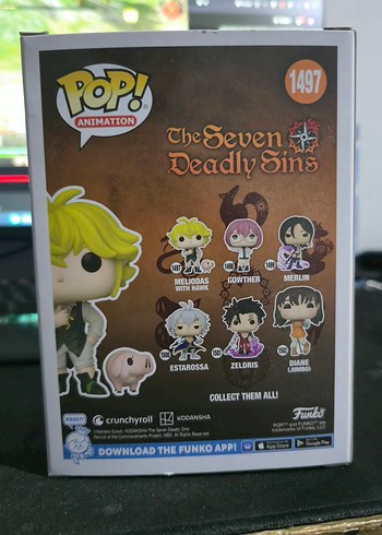Meliodas ve Hawk Funko Pop Figür - Görsel 3
