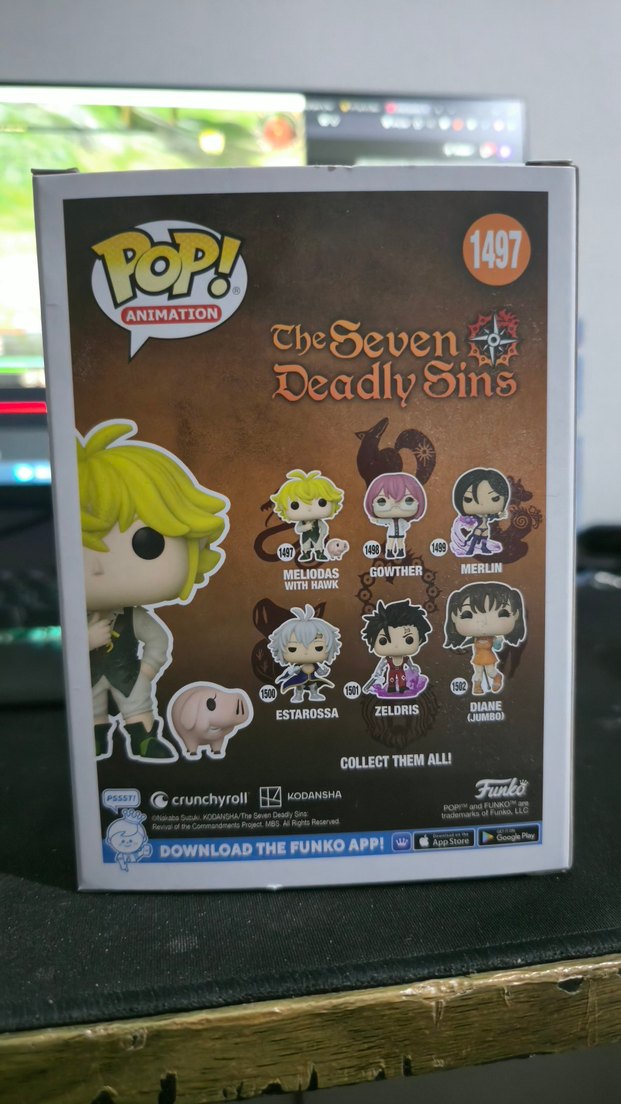 Meliodas ve Hawk Funko Pop Figür - Görsel 3