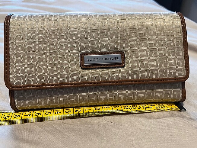 Beden Tommy Hilfiger kafın cüzdan bej