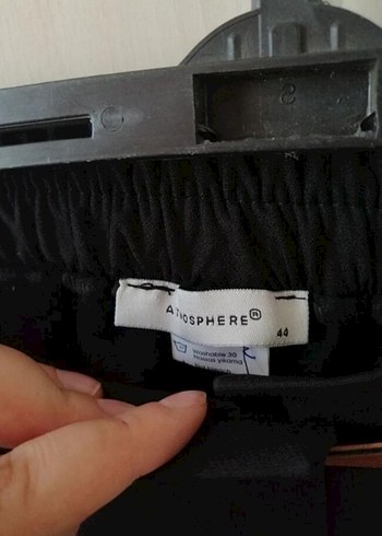 44 Beden Kemerli Kadın Midi Kumaş Pantolon