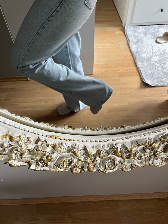 Açık mavi yüksek bel Trendyolmilla wide leg jeans - Görsel 3