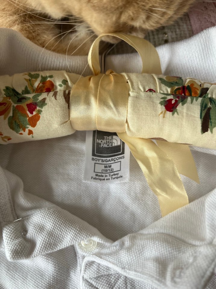 The North Face Beyaz Kız Çocuk Polo Yaka Kısa Kollu Tişört - Görsel 3