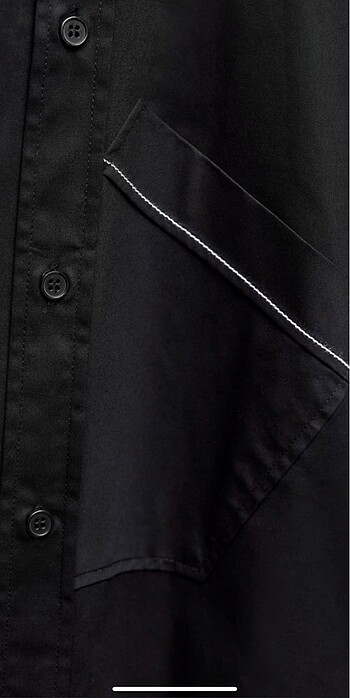 xl Beden Zara poplin gomlek