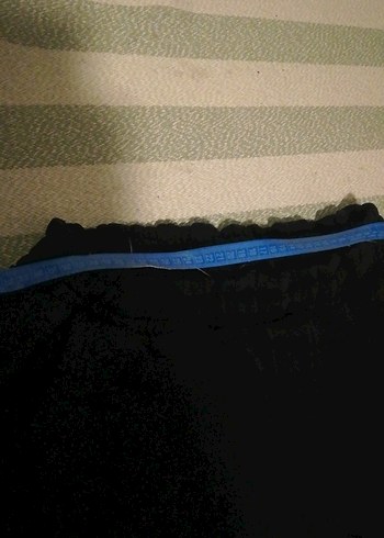 Siyah Midi Kadın Rahat eşofman altı - Görsel 2