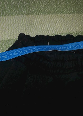 Siyah Midi Kadın Rahat eşofman altı - Görsel 3