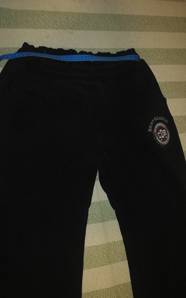 Siyah Midi Kadın Rahat eşofman altı - Görsel 4