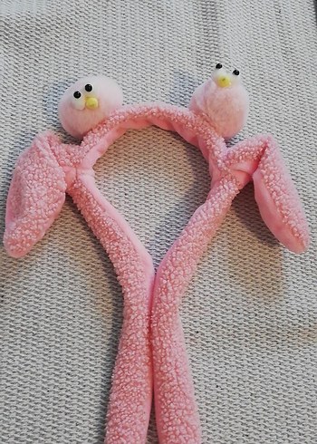  Beden Renk Pembe Peluş Oyuncak taç