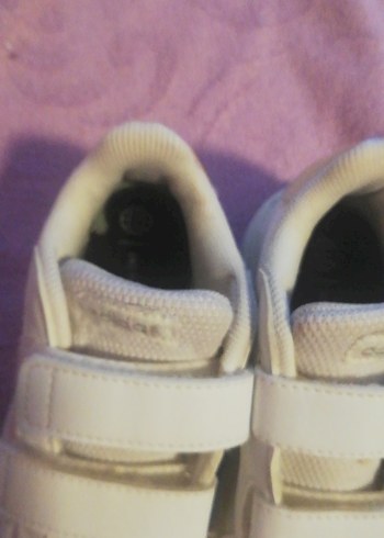 Kız Çocuk Spor Ayakkabı 24numara Adidas beyaz - Görsel 3