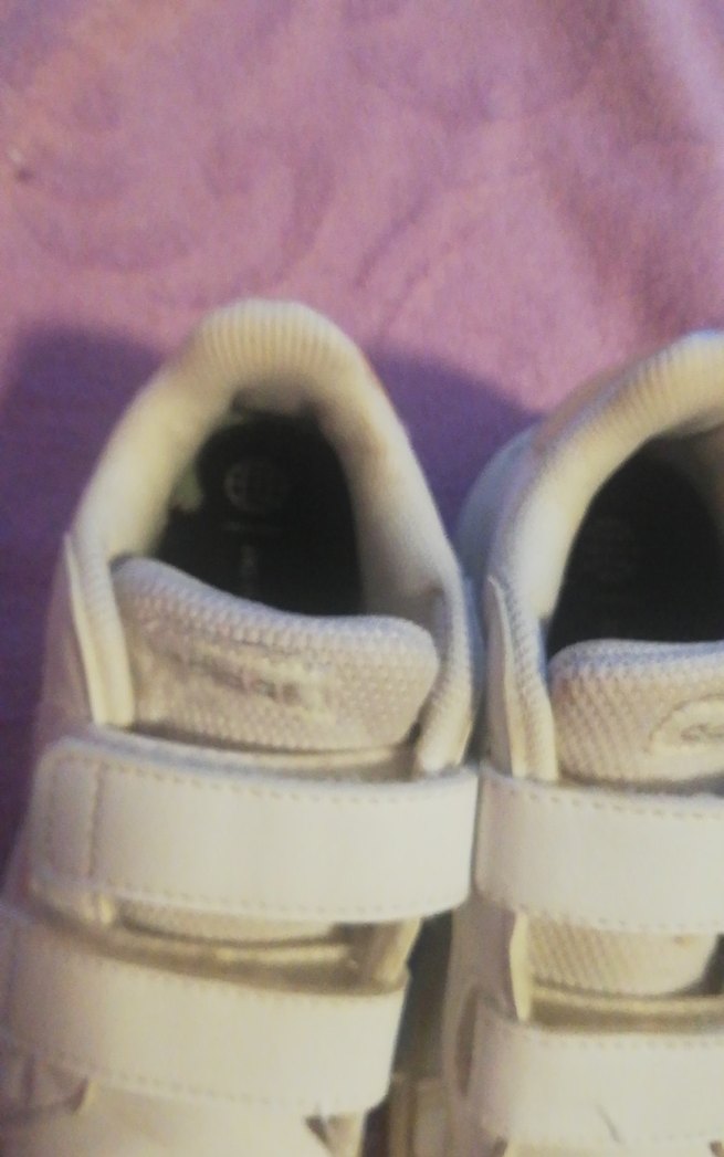 Kız Çocuk Spor Ayakkabı 24numara Adidas beyaz - Görsel 3