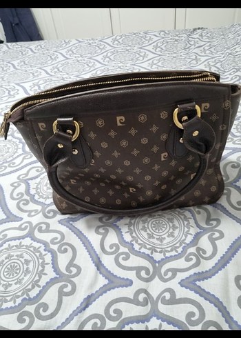 pier cardin Orjinal ikin el çanta  çantanın üç gözü vardır - Görsel 2