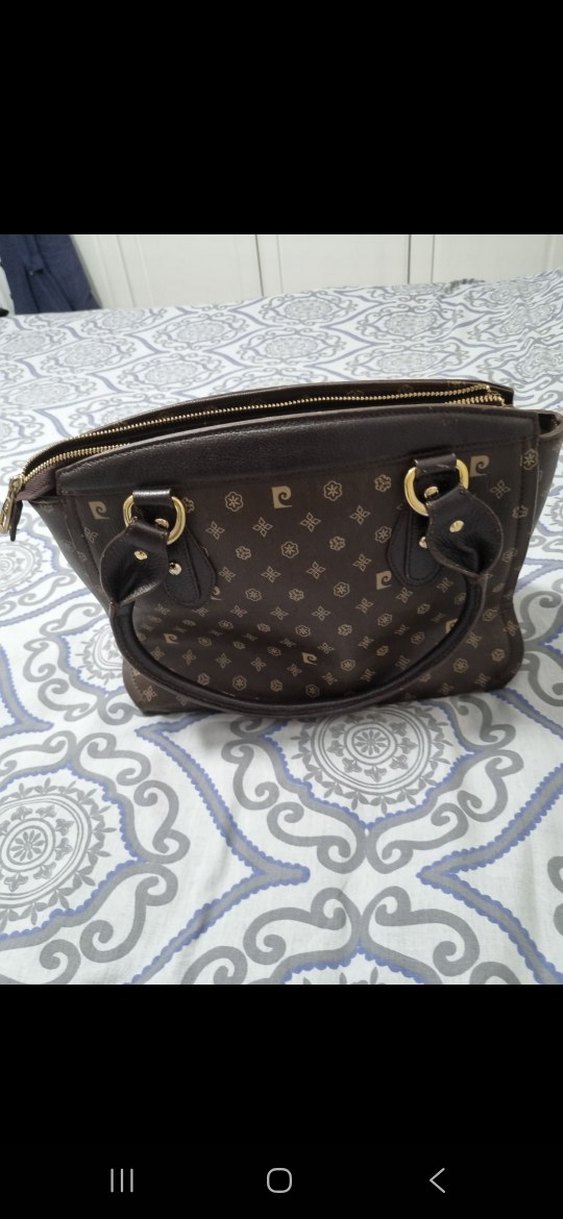 pier cardin Orjinal ikin el çanta  çantanın üç gözü vardır - Görsel 2