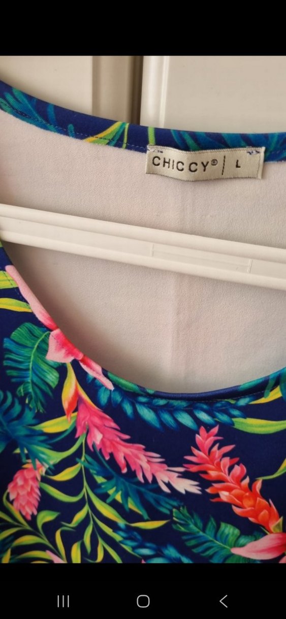 Renkli Desenli Kolsuz Mini Bohem Elbise - Görsel 3