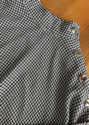 Gri  Düğmeli Bluz koton marka bluz - Görsel 3