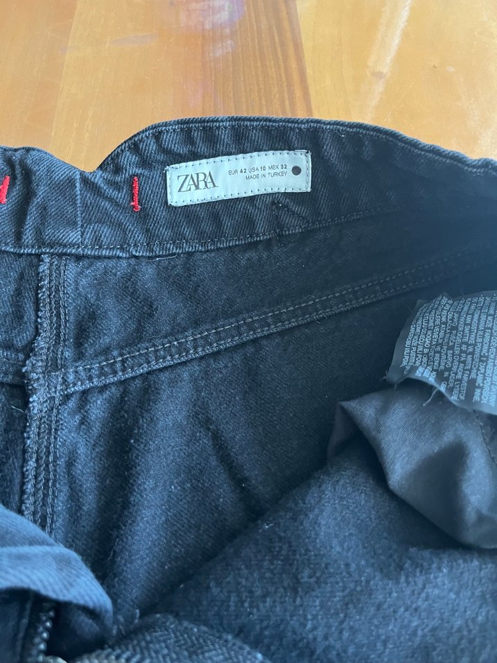 Zara siyah kot kapri - Görsel 5