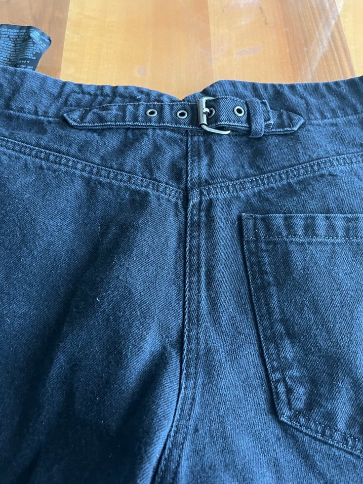 Zara siyah kot kapri - Görsel 4