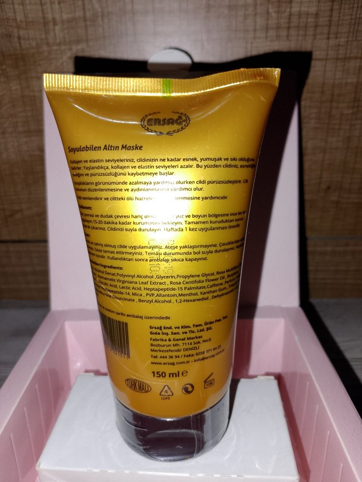 Ersag Altın Maske 150 ml - Görsel 3