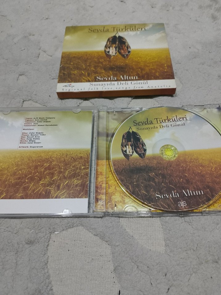Sevda Türküleri - Sevda Altun CD - Görsel 3