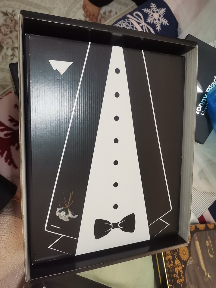 Klasik Siyah Damatlık Kutusu - Görsel 5