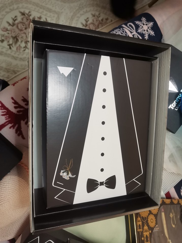 Klasik Siyah Damatlık Kutusu - Görsel 4