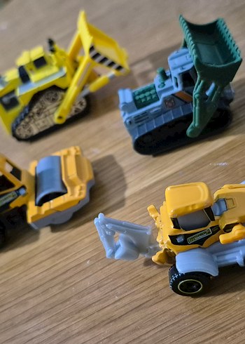  Beden 4 adet İnşaat Metal Araçlar matchbox