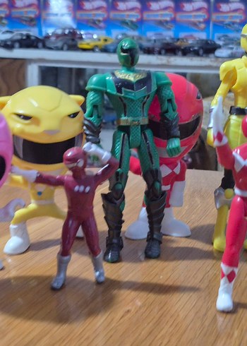  Renkli Çoklu Power Rangers Aksiyon Figürleri