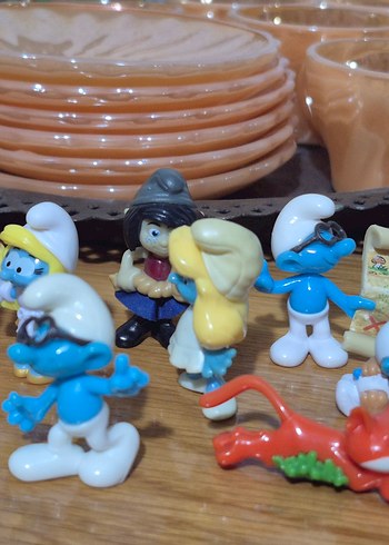  Beden kinder şirinler 12 adet farkli