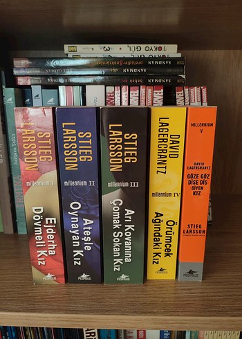 Millennium Serisi 5 Kitap - Stieg Larsson & David Lagercrantz