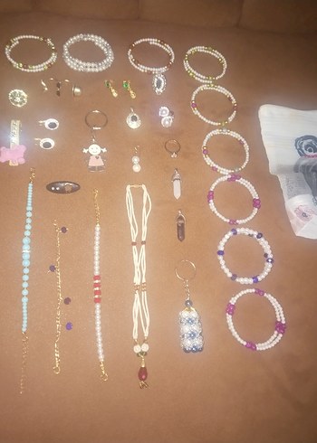 Renkli Boncuklu Bohem Çocuk Takı Seti - Görsel 11