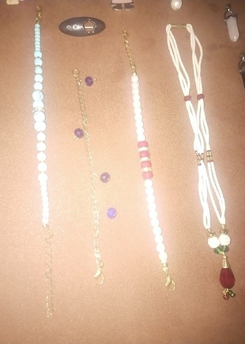 Renkli Boncuklu Bohem Çocuk Takı Seti - Görsel 10