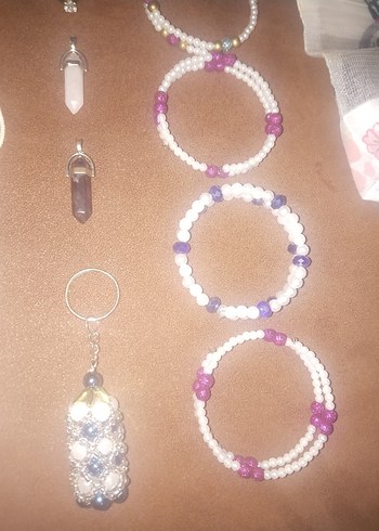 Renkli Boncuklu Bohem Çocuk Takı Seti - Görsel 6