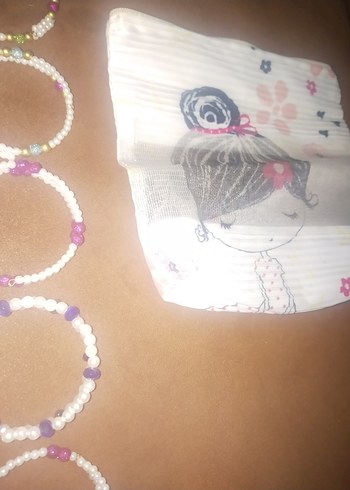 Renkli Boncuklu Bohem Çocuk Takı Seti - Görsel 7