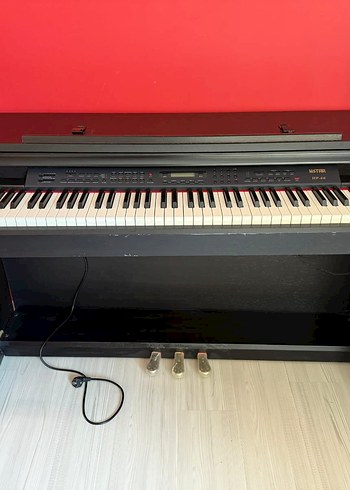 Kırmızı Dijital Piyano Ustar EFP-66 - Görsel 12