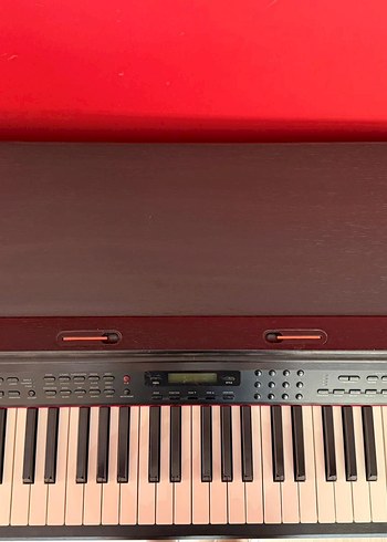 Kırmızı Dijital Piyano Ustar EFP-66 - Görsel 3