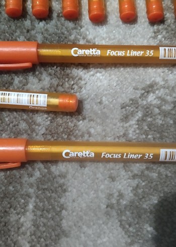 Turuncu Caretta Focus Liner 35 Kalem - Görsel 2