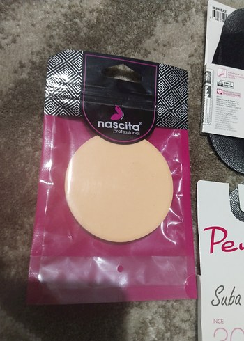 Penti babet çorap & makyaj süngeri - Görsel 4