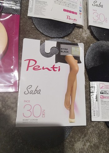 Penti babet çorap & makyaj süngeri - Görsel 5