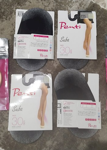 Penti babet çorap & makyaj süngeri - Görsel 2