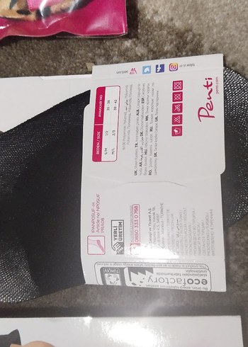 Penti babet çorap & makyaj süngeri - Görsel 3