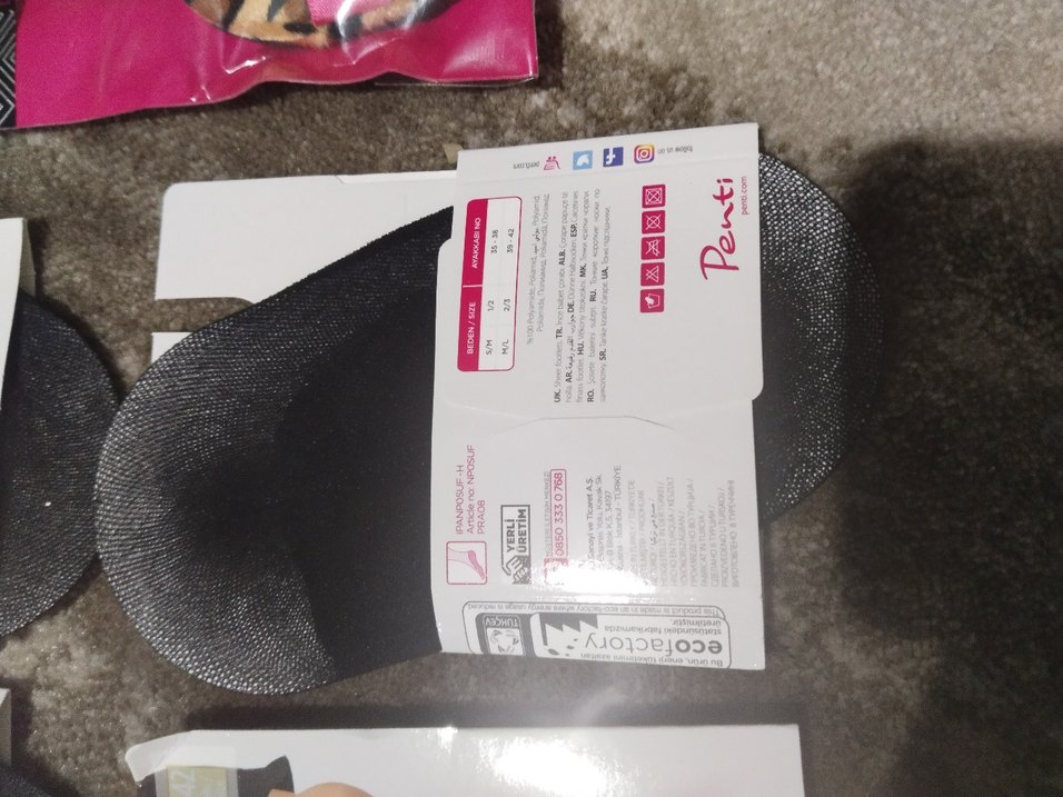 Penti babet çorap & makyaj süngeri - Görsel 3