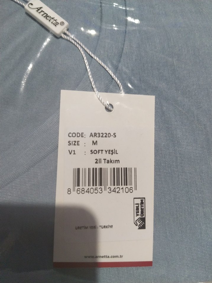 Arnetta Kadın Beyaz Mini Pijama Takımı - Görsel 3