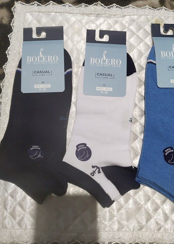 Bolero Casual Erkek Kısa Çorap Seti - Görsel 4