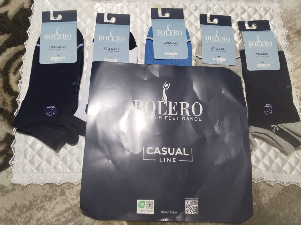 Bolero Casual Erkek Kısa Çorap Seti - Görsel 2
