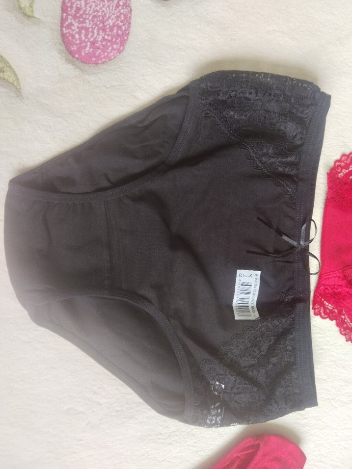 Siyah Midi Kadın Atletik Kültür İç Çamaşırı - Görsel 2